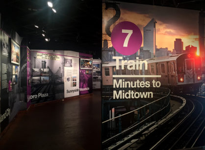 Number 7 Subway Line Exhibition - Dattner Architects